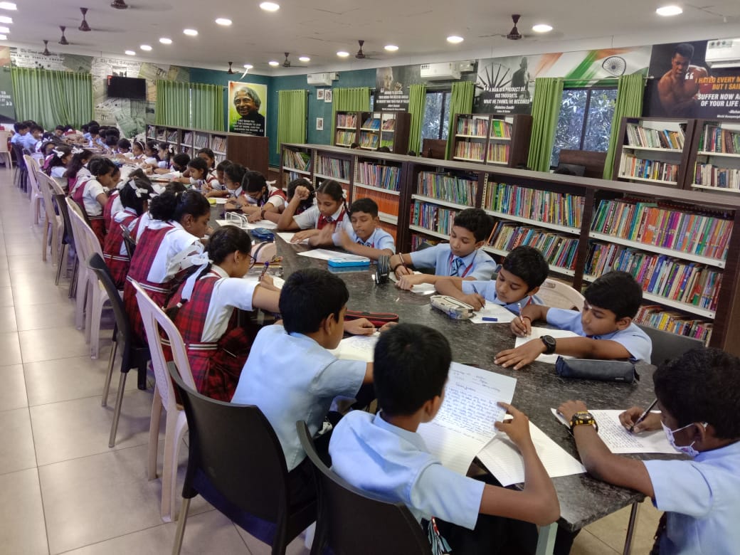 Library learning — research and literacy at Pragati Academy